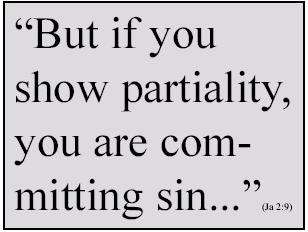 partiality sin