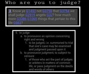 judge ;life