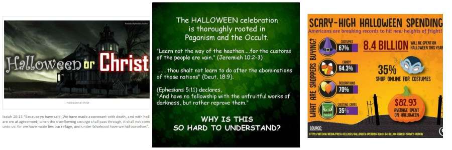 Wicked Halloween druids sanhedrin irish demonic christian