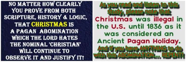 The Appalling True Meaning Of Christ Mass Eternal Evangelism