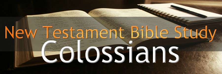 Colossians NEW TESTAMENT BIBLE STUDY BANNER 300X900