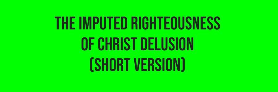 Imputed Righteousness