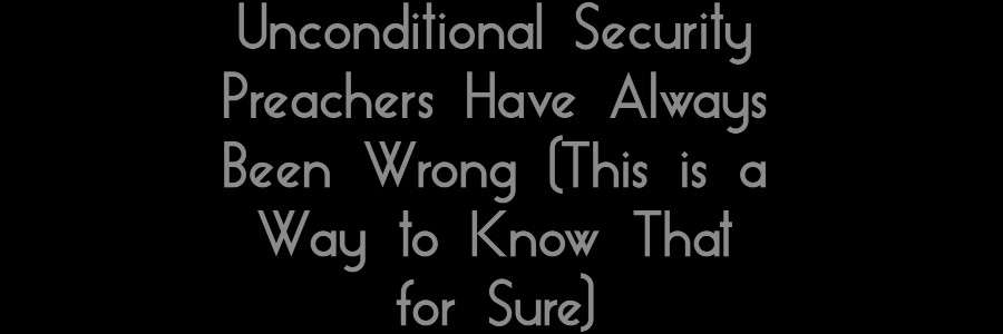 Unconditional Security