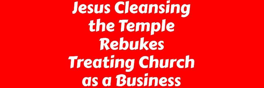 church as a business