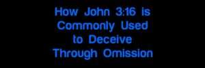 John 3:16