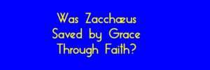 Saved by Grace