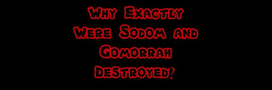 Sodom and Gomorrah