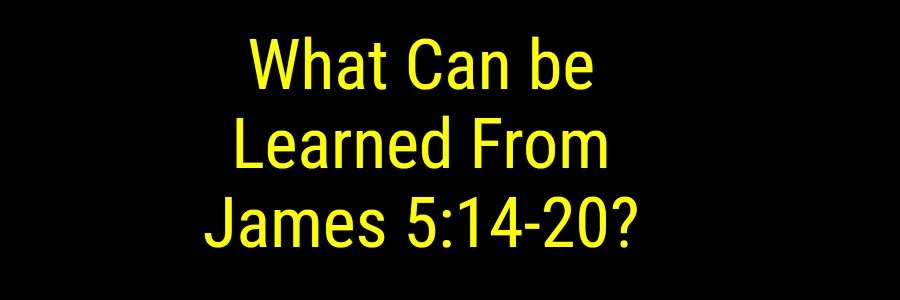 James 5:14-20
